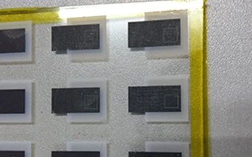 Carbon Powder ITO Conductive Glass Laser Etching Carbon Powder ITO Conductive Glass Laser Etching